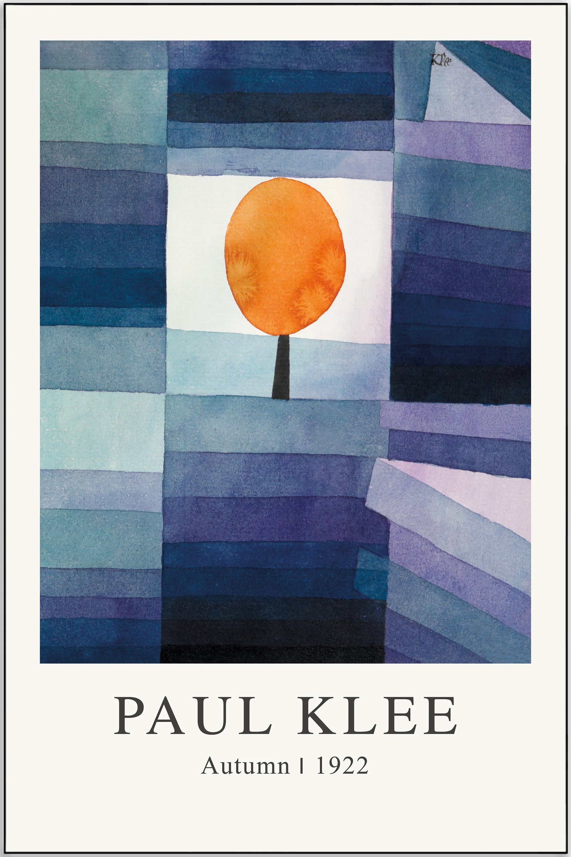 Plakat - Paul Klee - Autumn kunst - admen.dk