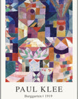 Plakat - Paul Klee - Buggarten kunst - admen.dk