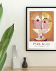 Plakat - Paul Klee - Senecio Baldgreis kunst - admen.dk