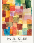 Plakat - Paul Klee - Untitled 1914 kunst - admen.dk