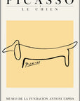 Plakat - Picasso - Le Chien kunst - admen.dk