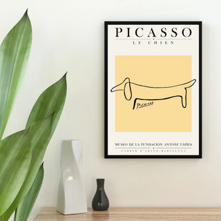 Plakat - Picasso - Le Chien kunst - Admen.dk