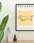 Plakat - Picasso - Le Chien kunst - Admen.dk