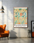 Plakat - William Morris - Pink and rose kunst - admen.dk