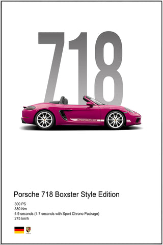 Poster - Porsche 911 Carrera art