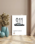 Plakat - Porsche 911 Carrera S kunst