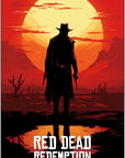 Plakat - Red dead redemtion verden - admen.dk