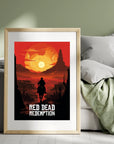 Plakat - Red dead redemtion - the shadow kunst