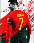 Plakat - Ronaldo Portugal look