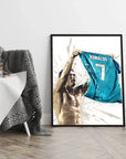 Plakat - Ronaldo Real Madrid sejr kunst - admen.dk