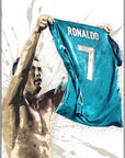 Plakat - Ronaldo Real Madrid sejr kunst - admen.dk