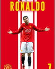 Plakat - Ronaldo nr. 7 - admen.dk