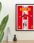 Plakat - Ronaldo nr. 7