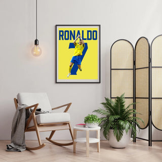 Plakat - Ronaldo og udstråling