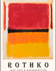 Plakat - Rothko Broadway lights kunst - admen.dk