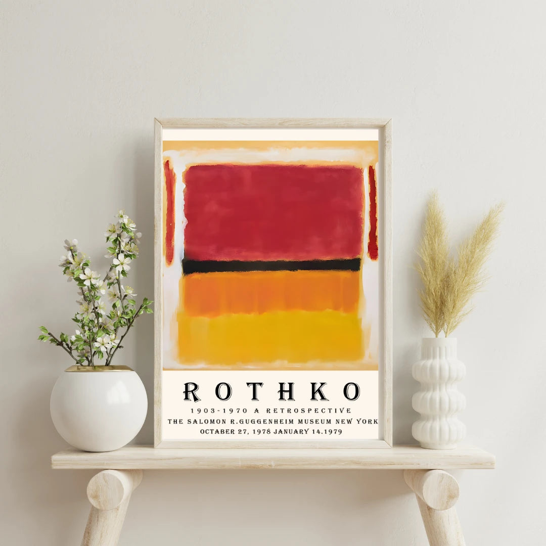 Plakat - Rothko Broadway lights kunst