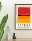 Plakat - Rothko Broadway lights kunst - Admen.dk