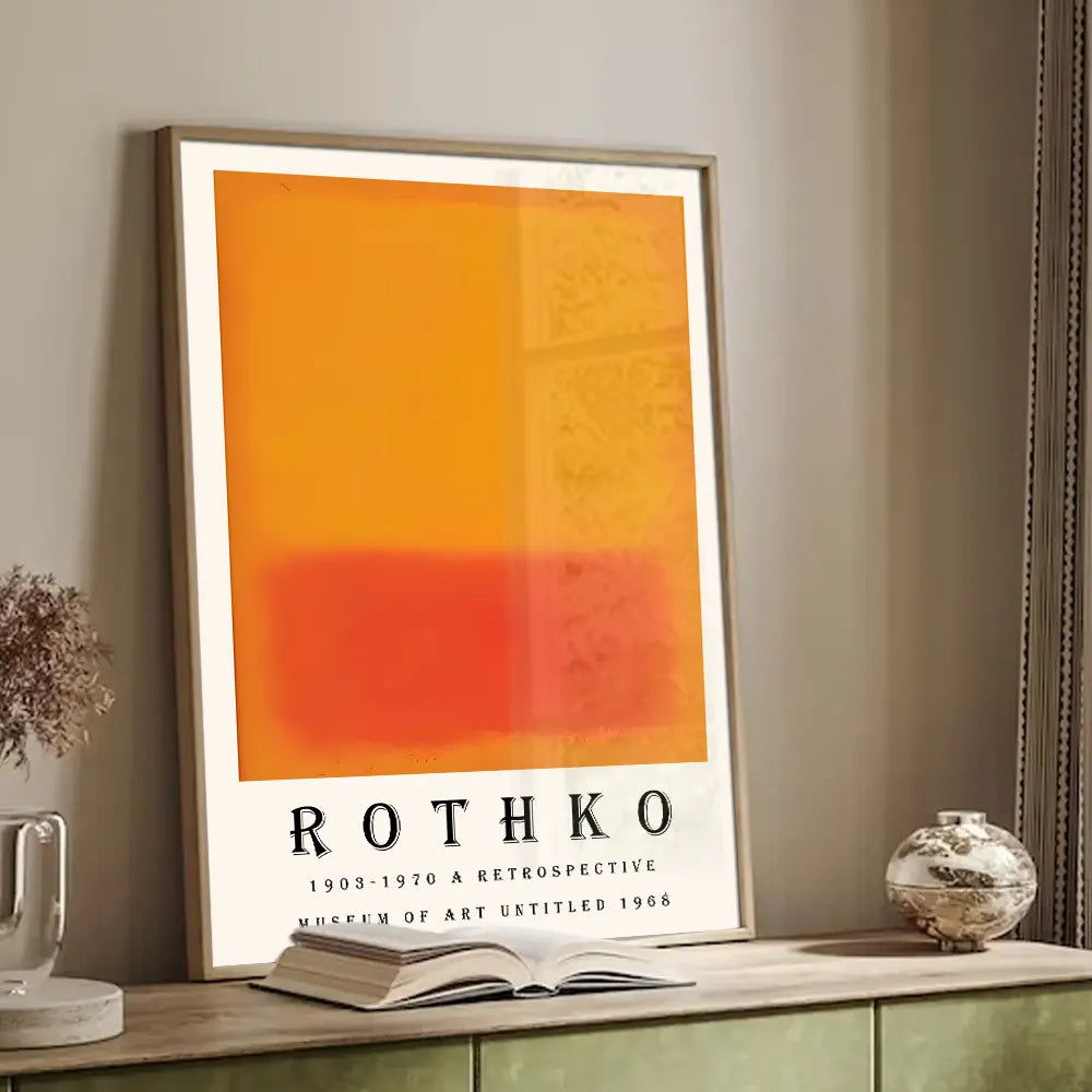 Plakat - Rothko Untitled kunst - admen.dk