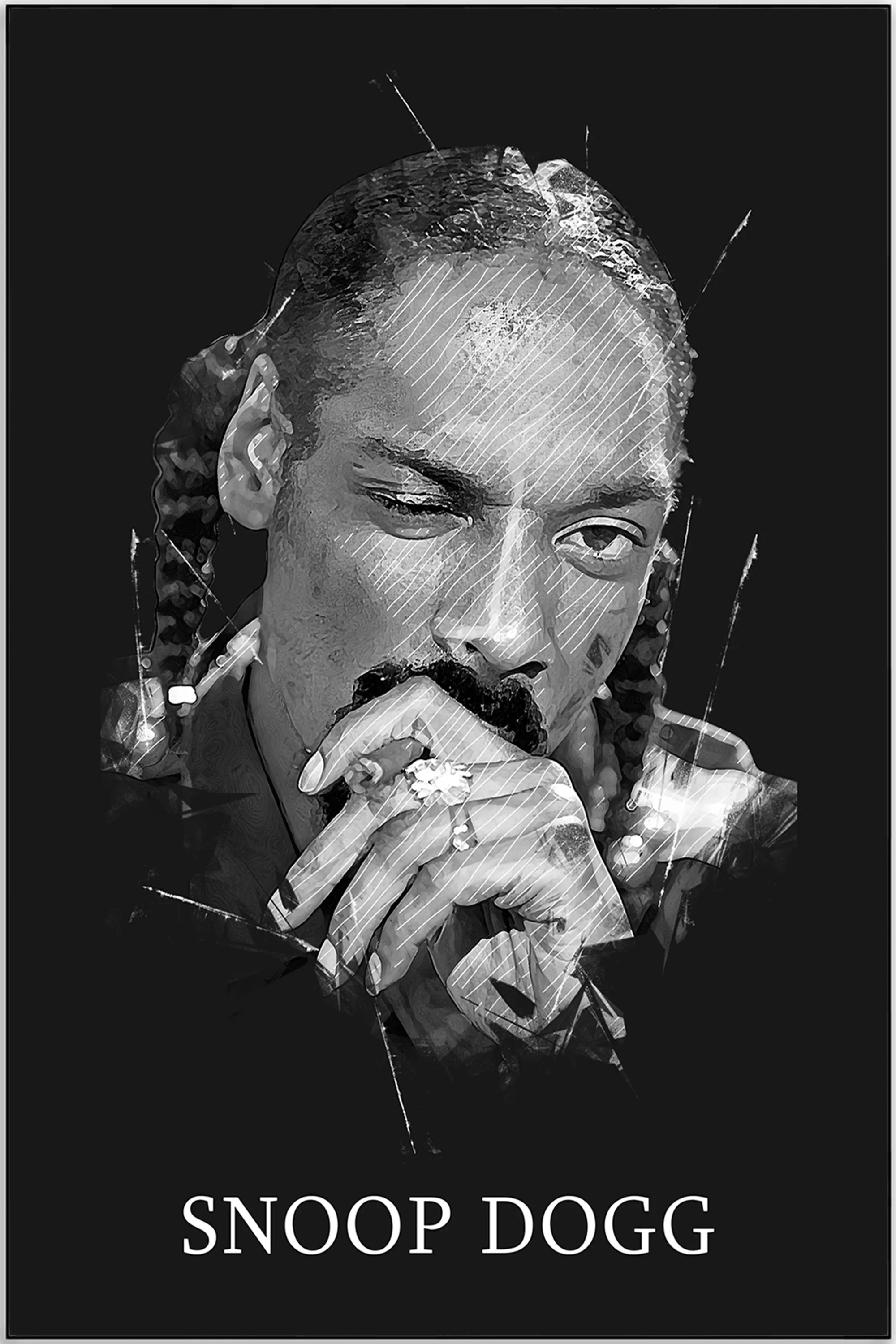 Plakat - Snoop Dogg kunst