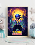 Plakat - Sonic the hedgehog kunst