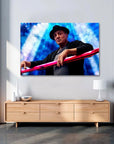 Plakat - Sylvester Stallone kunst - admen.dk