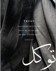 Plakat - Trust black art - admen.dk