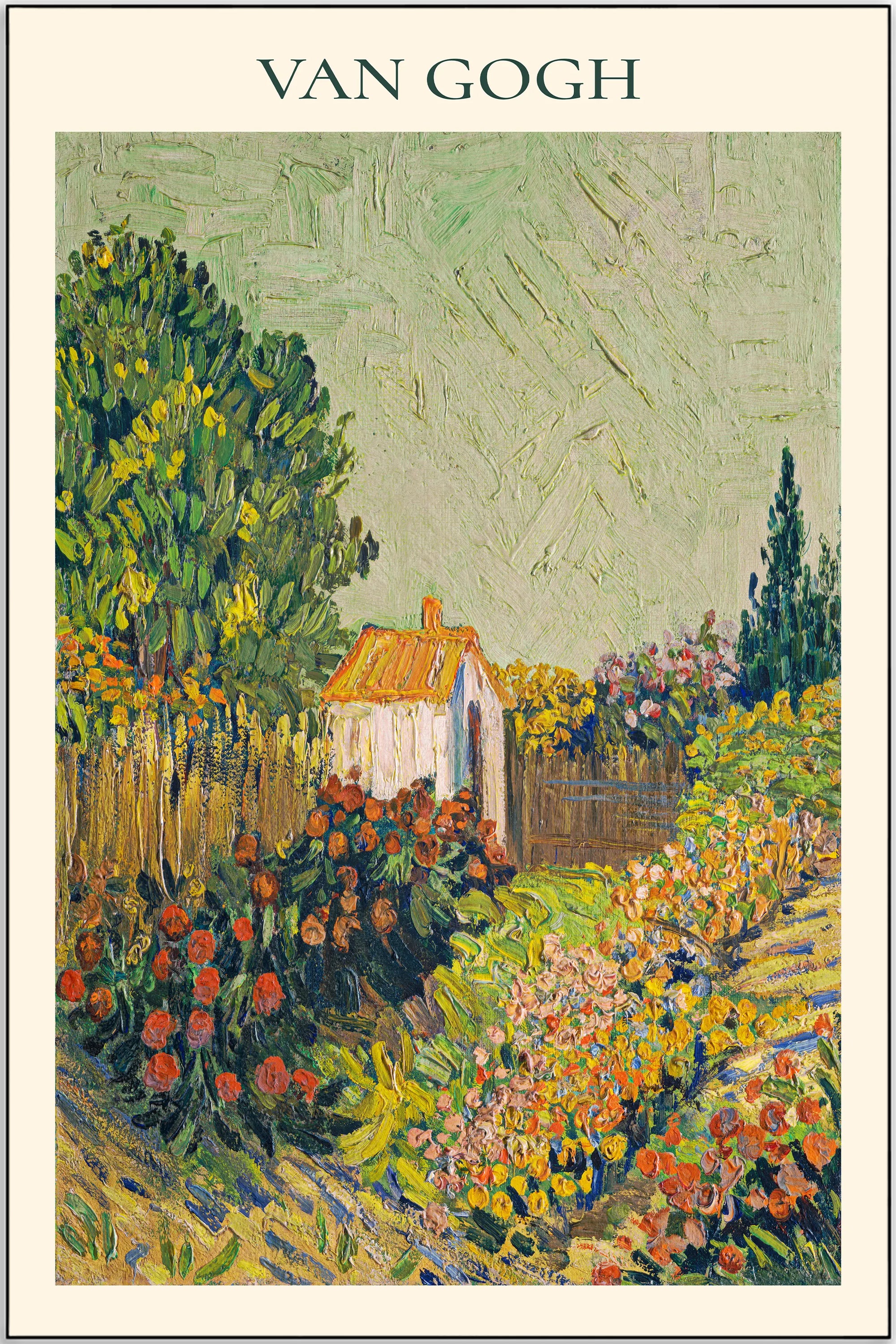 Plakat - Van Gogh - Landscape kunst - admen.dk