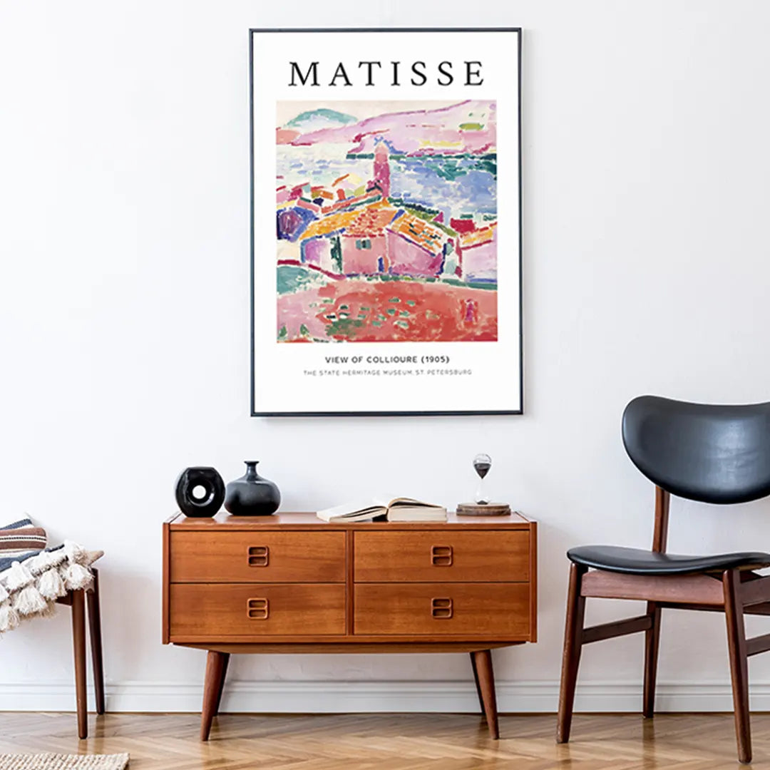 Plakat - Matisse - View of Collioure - admen.dk