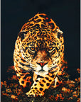 Plakat - Vild leopard - admen.dk