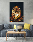 Plakat - Vild leopard - admen.dk