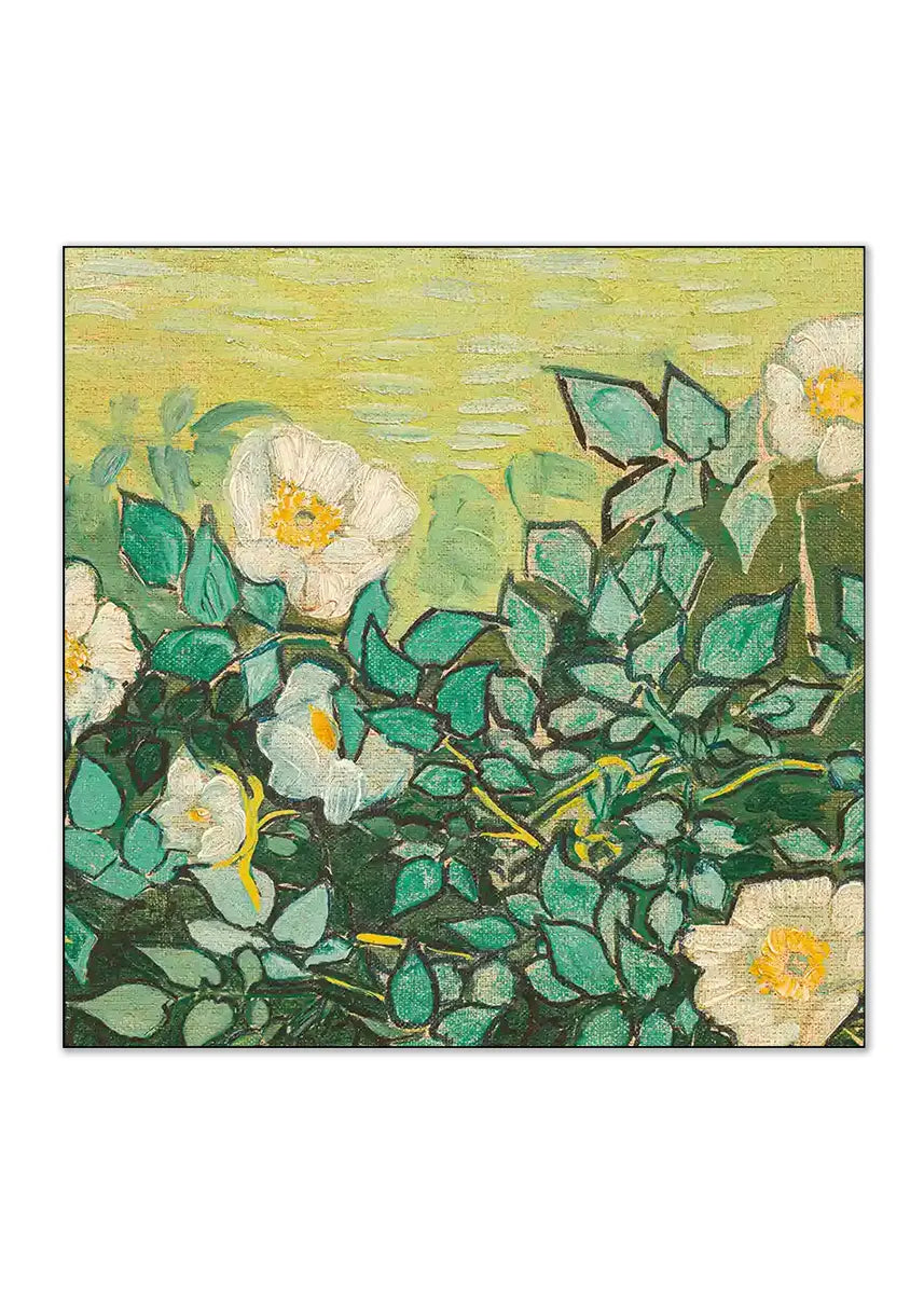 Akustik - Van Gogh - Wild roses kunst - admen.dk