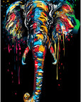 Plakat - Watercolor elephant art - admen.dk