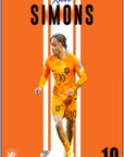 Plakat - Xavi Simons style - admen.dk