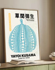 Plakat - Yayoi Kusama - Pumpkin blue forever kunst - admen.dk