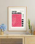 Poster - Yayoi Kusama - Red dots Paris art