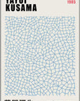 Plakat - Yayoi Kusama - Tokyo 1985 blue kunst - admen.dk