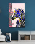 Plakat - Zebra mix kunst - admen.dk