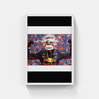 Plakat - Max Verstappen racerkører - admen.dk