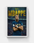 Plakat - Kylian Mbappe - admen.dk