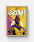 Plakat - Kobe Bryant superhelt - admen.dk