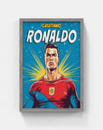 Plakat - Ronaldo superhelt - admen.dk