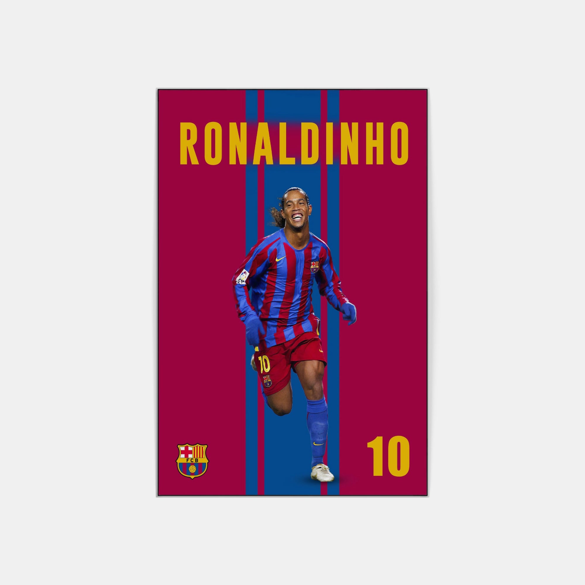 Plakat - Ronaldinho - admen.dk