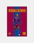 Plakat - Ronaldinho - admen.dk