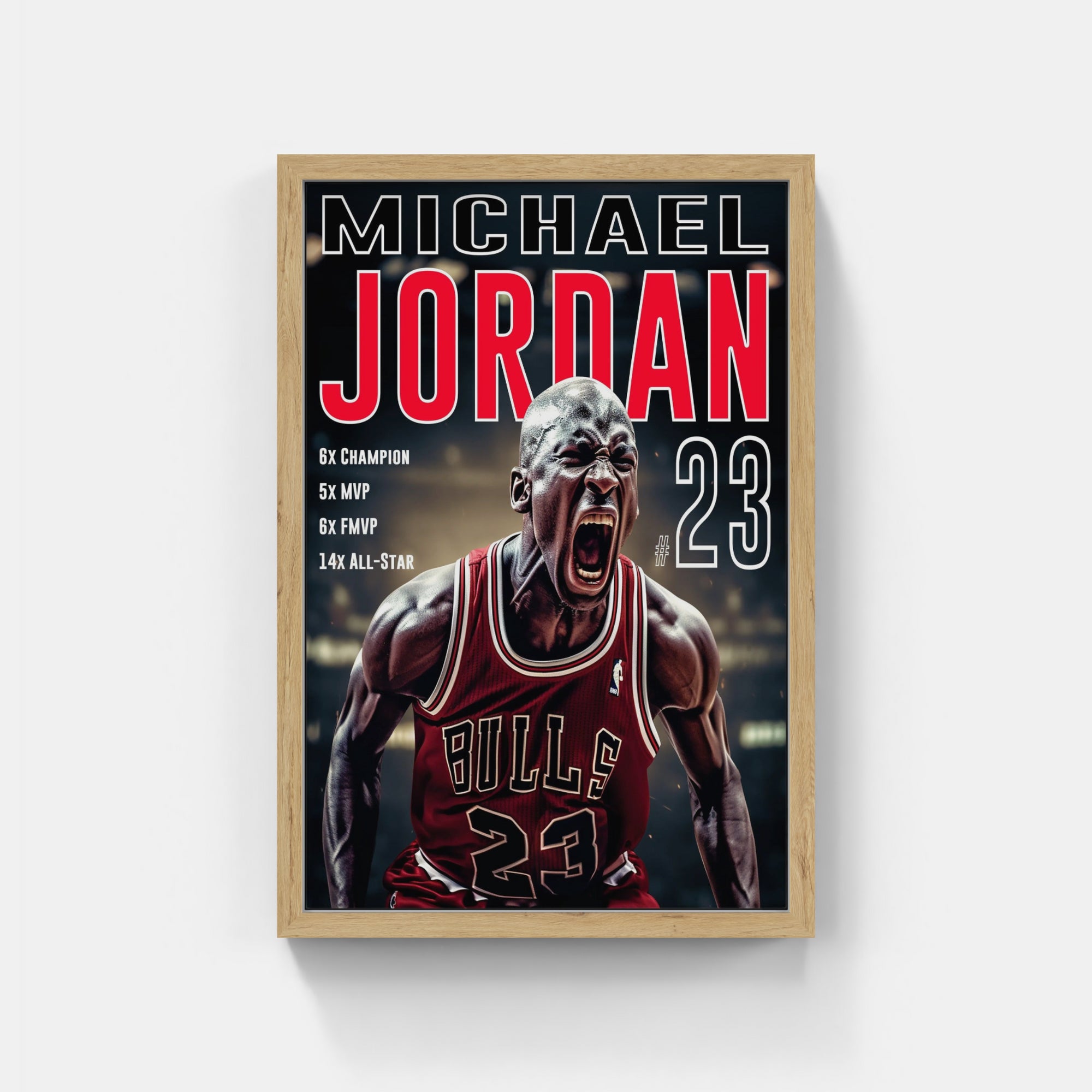 Plakat - Michael Jordan style - admen.dk