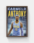 Plakat - Carmelo Anthony nr. 15 - admen.dk