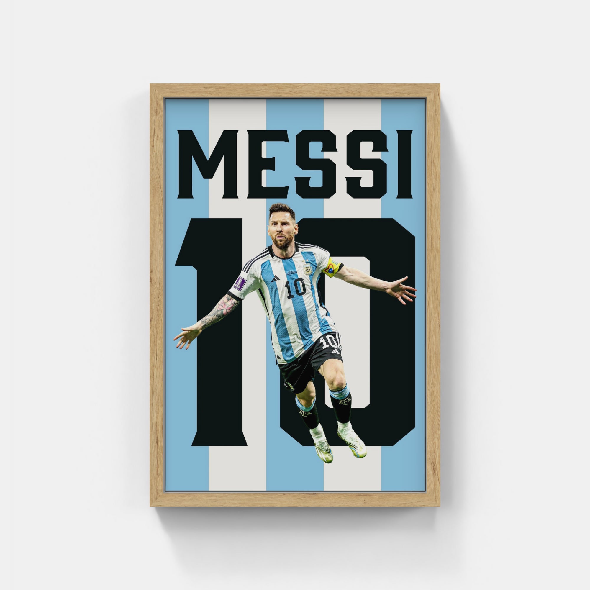 Plakat - Leo Messi 10 - admen.dk