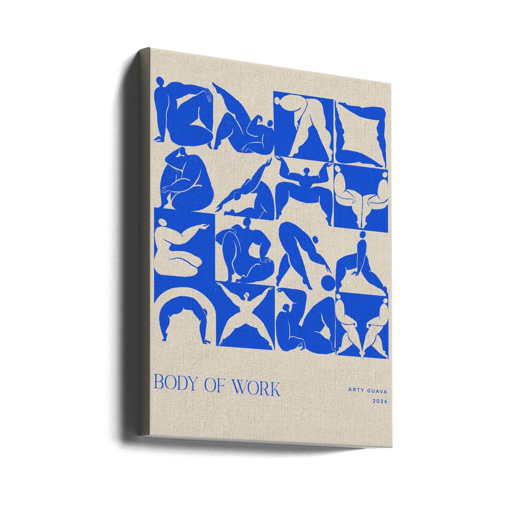 Canvas - Body of Work (blue)