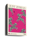 Canvas - JUST ZEBRAS. Zebra Collection