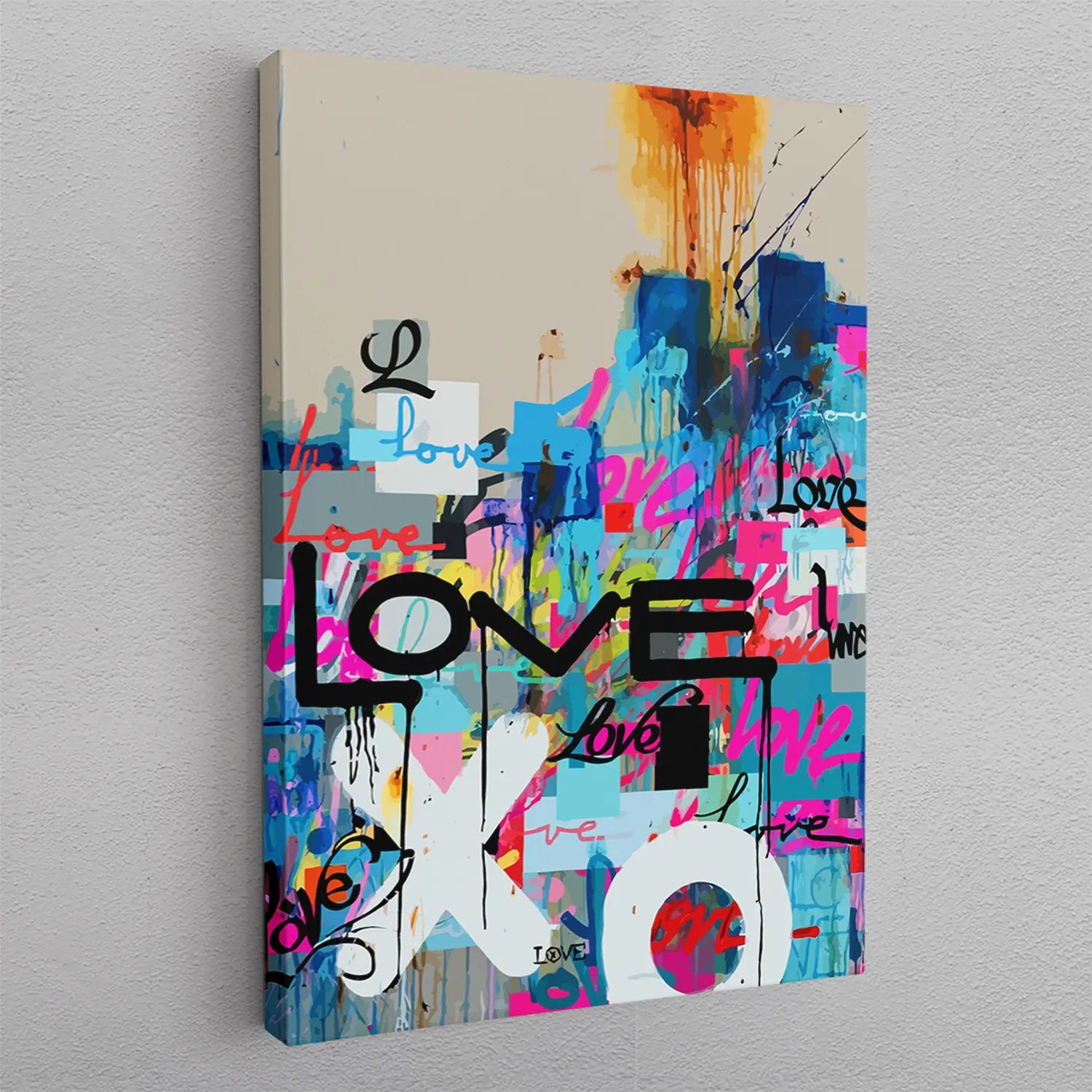 Canvas - Love kunst - admen.dk