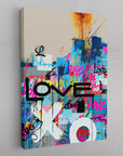 Canvas - Love kunst - admen.dk